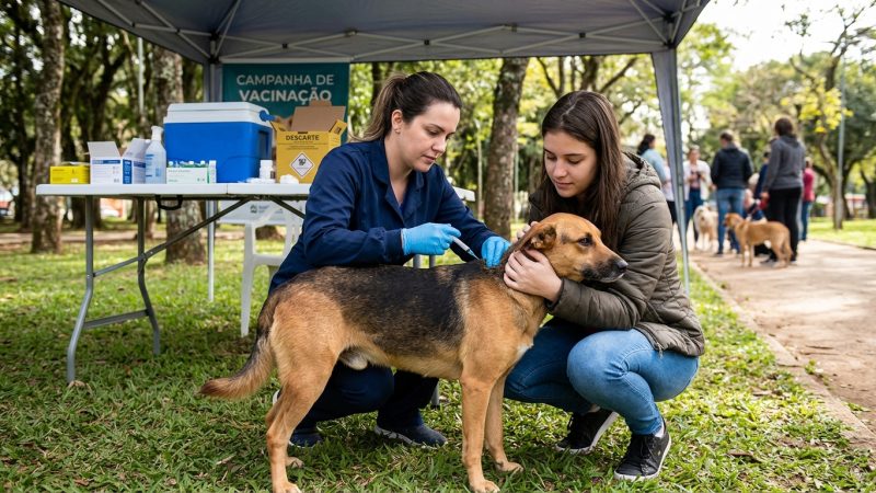 Vacinação antirrábica em Guarapari: 17 pontos atendem cães e gatos neste sábado (12)