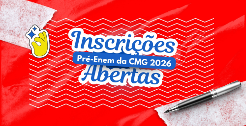 Pré-Enem CMG 2026: inscrições abertas